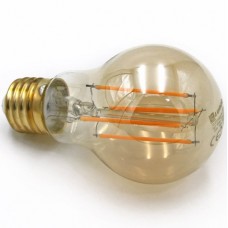 Λάμπα LED 6W E27 230V 600lm 2200K Θερμό φως Μελί Γυαλί 13-27216600